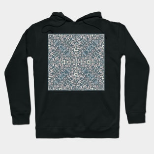 Bright square arabic ornate pattern Hoodie